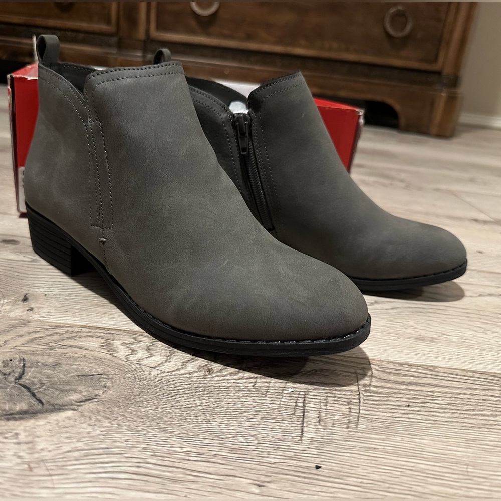 Gray Booties - Picture 2 of 2